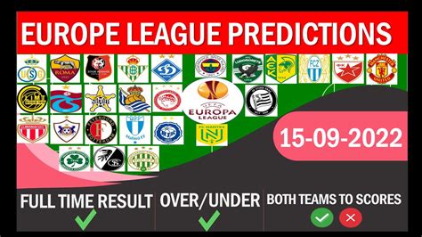 europa league predictions|europa league 2022 predictions.